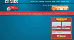 Desktop Screenshot of bargainmoversinc.com